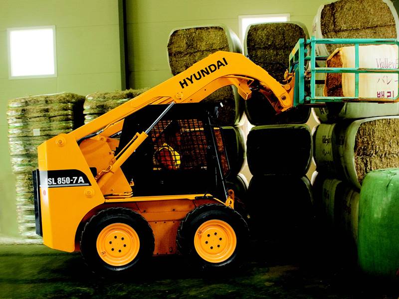 Мини-погрузчики Hyundai: характеристики и аналоги