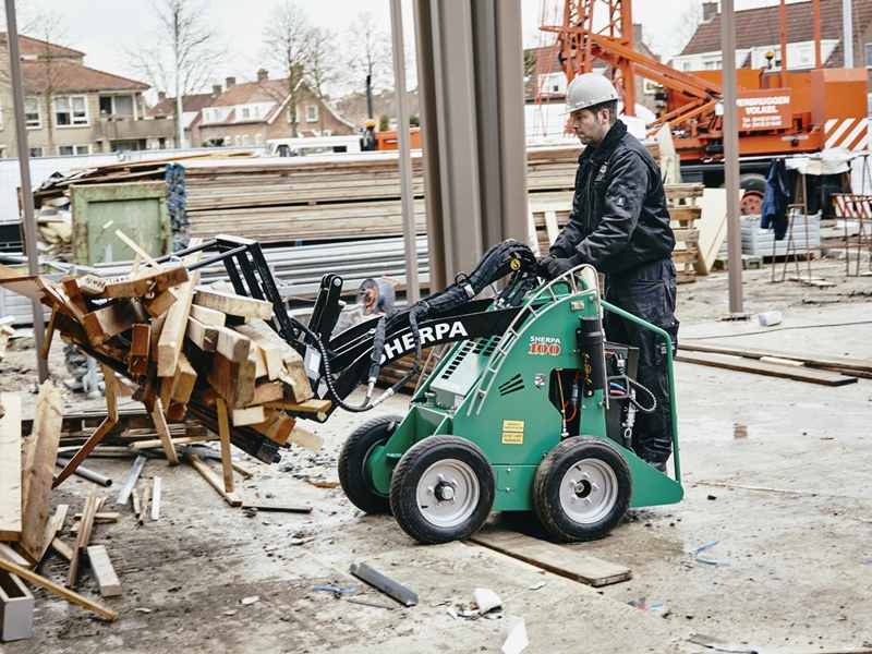 Мини-погрузчики для бульдозерных работ